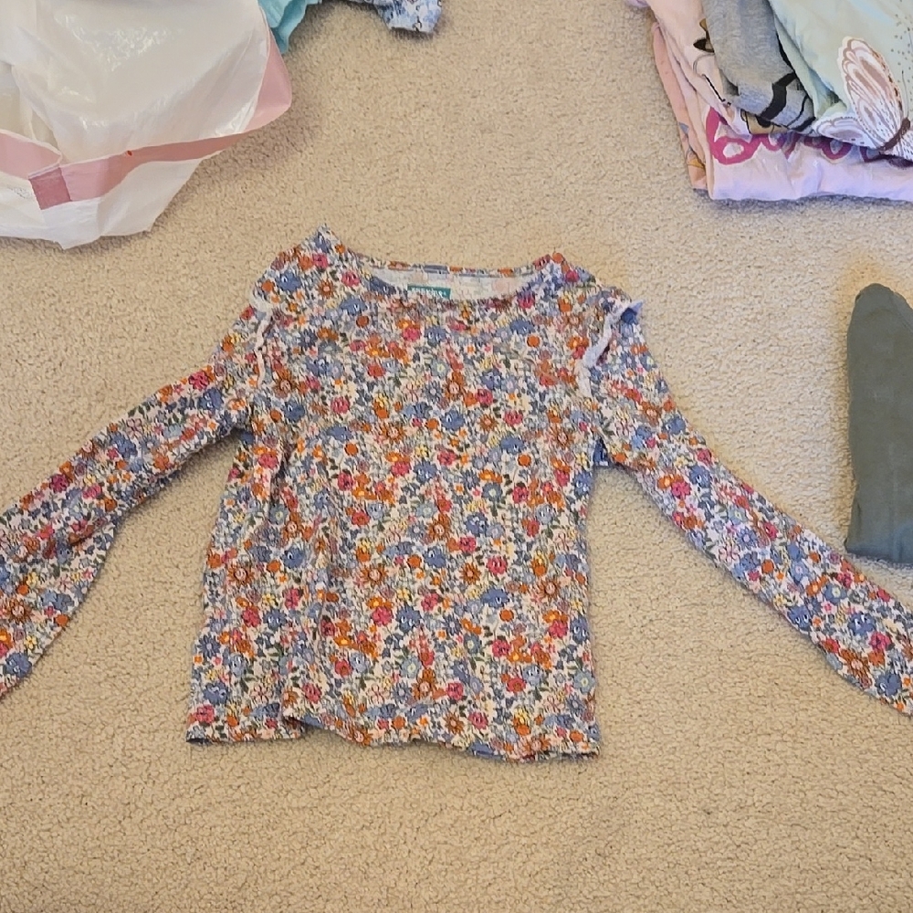 Floral Long Sleeve Top